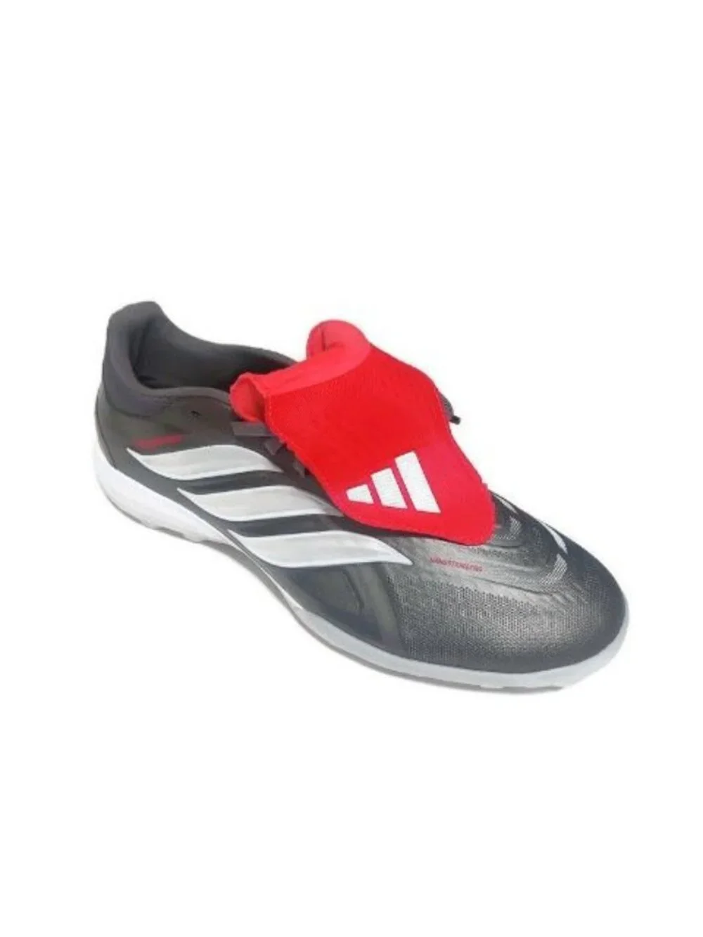 Adidas Predator Pro FT TF Mens 9.5 Soccer Cleats Artificial Turf Iron Metallic